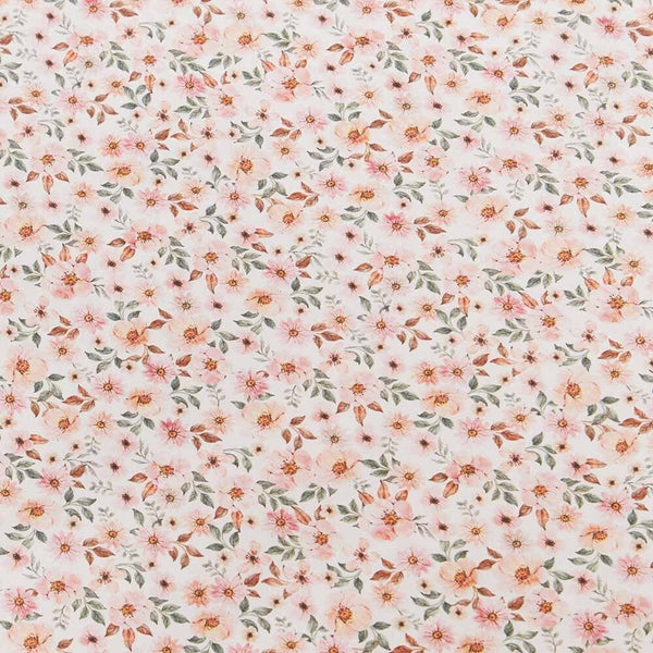 Spring Floral Bassinet Sheet / Change Pad Cover - Snuggle Hunny