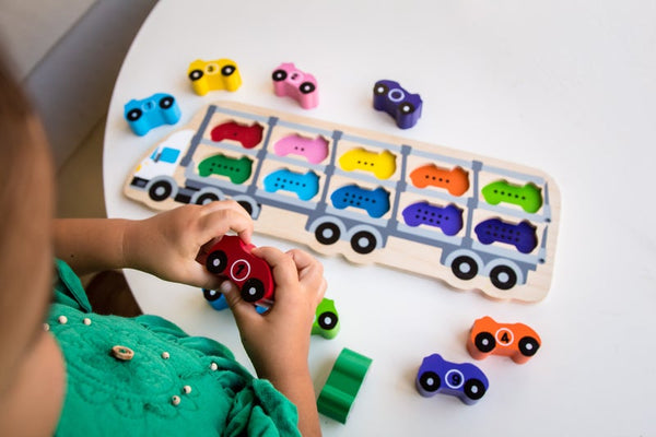 Car Wooden Puzzle - Kiddie Connect