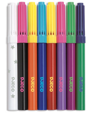 10 Magic Felt Tips - Djeco