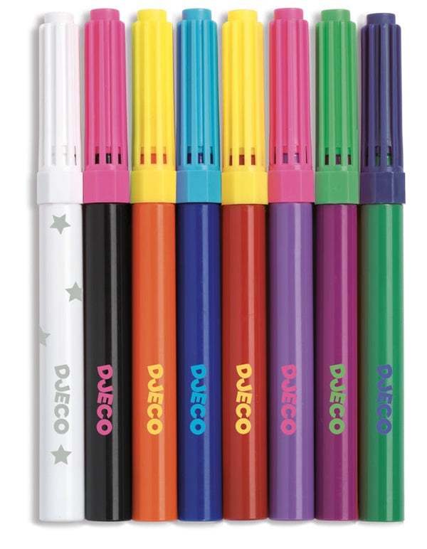 10 Magic Felt Tips - Djeco