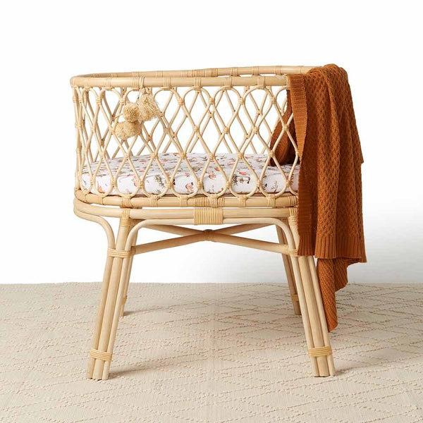 Dino Bassinet Sheet / Change Pad Cover - Snuggle Hunny