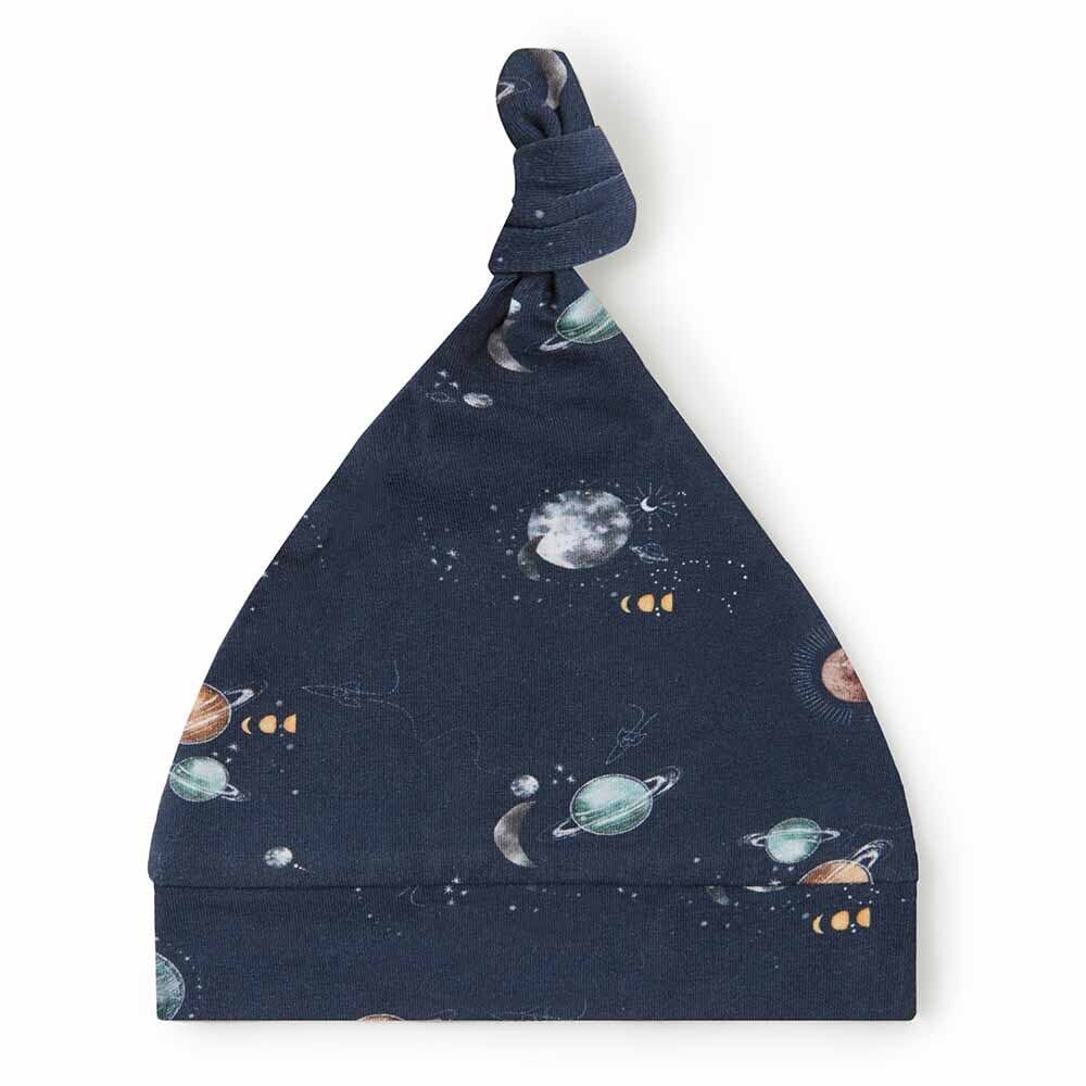 Milky Way Organic Knotted Beanie - Snuggle Hunny