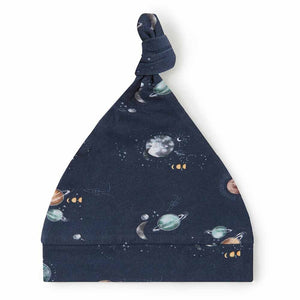 Milky Way Organic Knotted Beanie - Snuggle Hunny