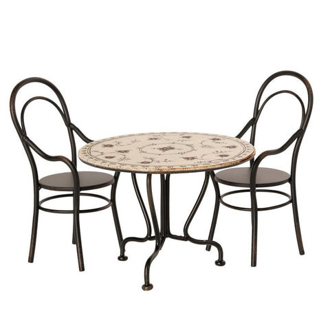 Dining Table Set with 2 Chairs - Maileg