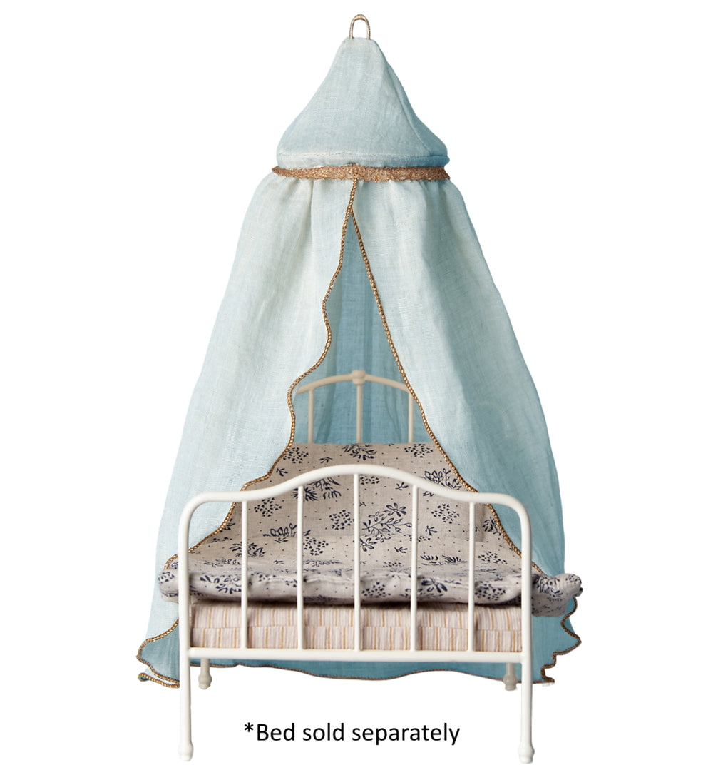 Miniature Bed Canopy Mint - Maileg
