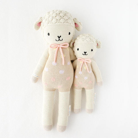 Lucy the Lamb (Pastel) - Cuddle & Kind