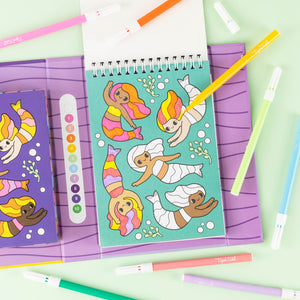Colour by Numbers - Mermaids and Friends - Tiger Tribe