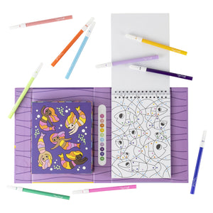 Colour by Numbers - Mermaids and Friends - Tiger Tribe
