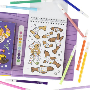 Colour by Numbers - Mermaids and Friends - Tiger Tribe