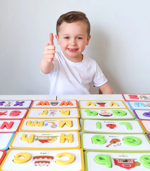 Flashcards & ABC Magnetic Letters - Curious Columbus