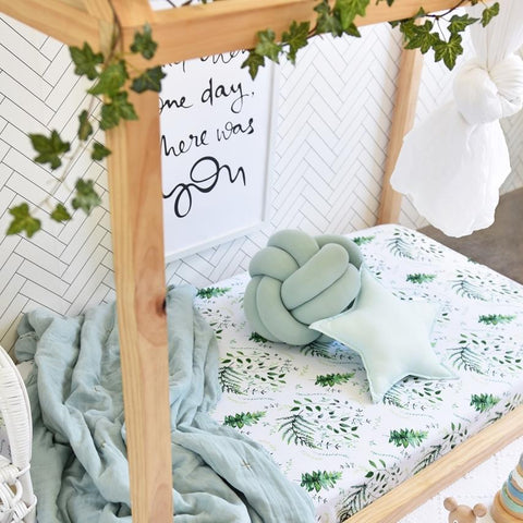 Enchanted Fitted Cot Sheet- Snuggle Hunny Kids