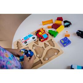 Vehicle Puzzle with Magnets- Kiddie Connect