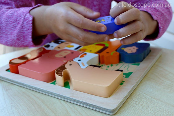 Farm Animal Chunky Puzzle - Kiddie Connect