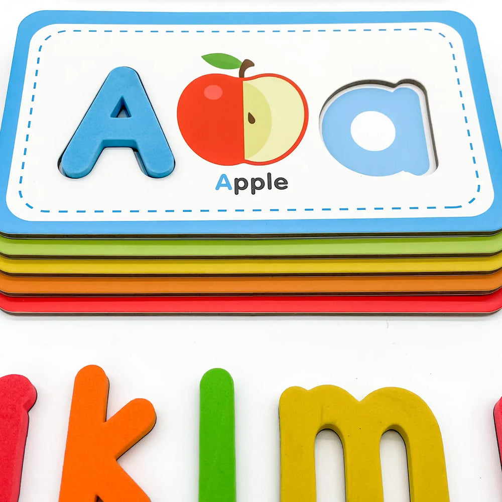 Flashcards & ABC Magnetic Letters - Curious Columbus