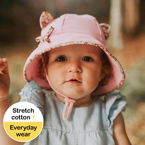 Kitty Blush Toddler Bucket Hat - Bedhead