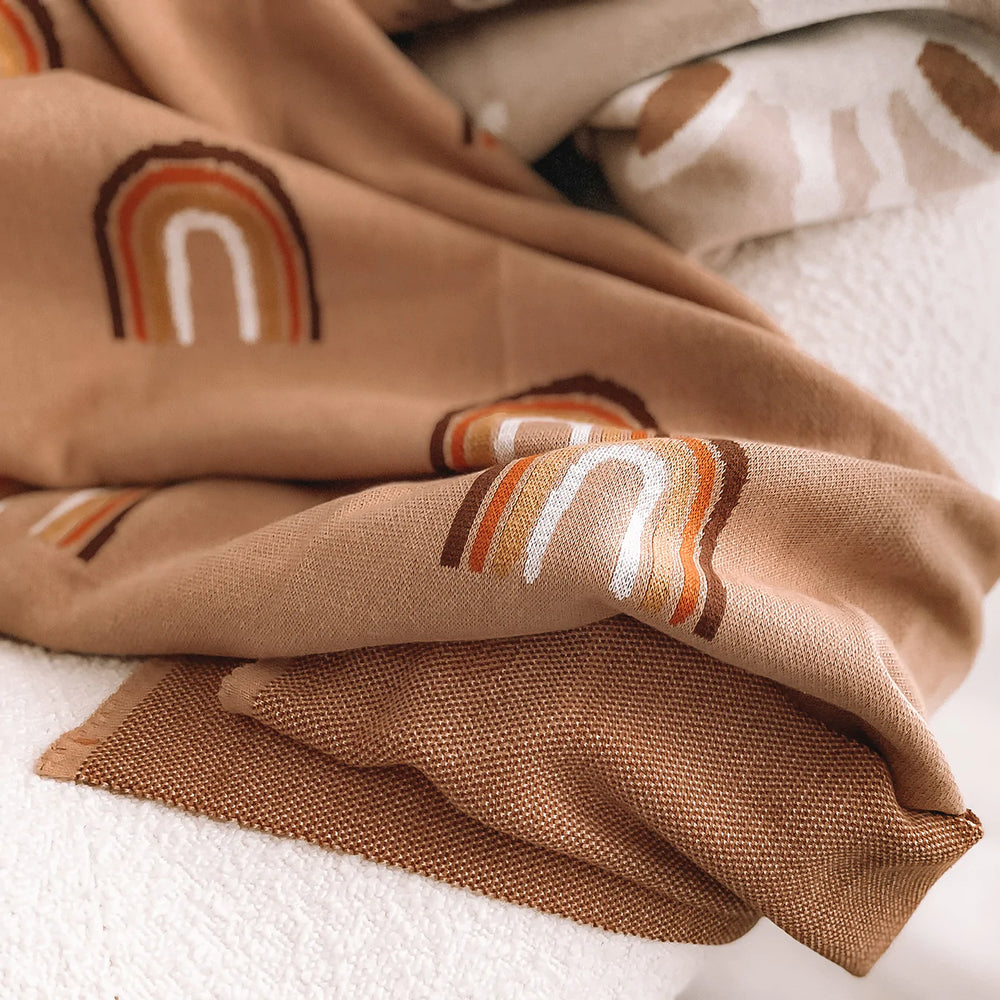 Rainbows Blanket - Fox and Fallow