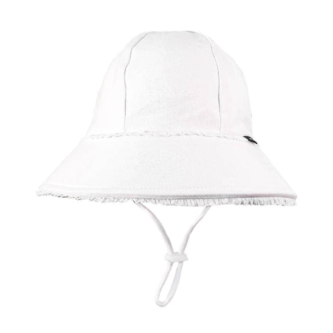 White Ruffle - Kids Bucket Hat - Bedhead