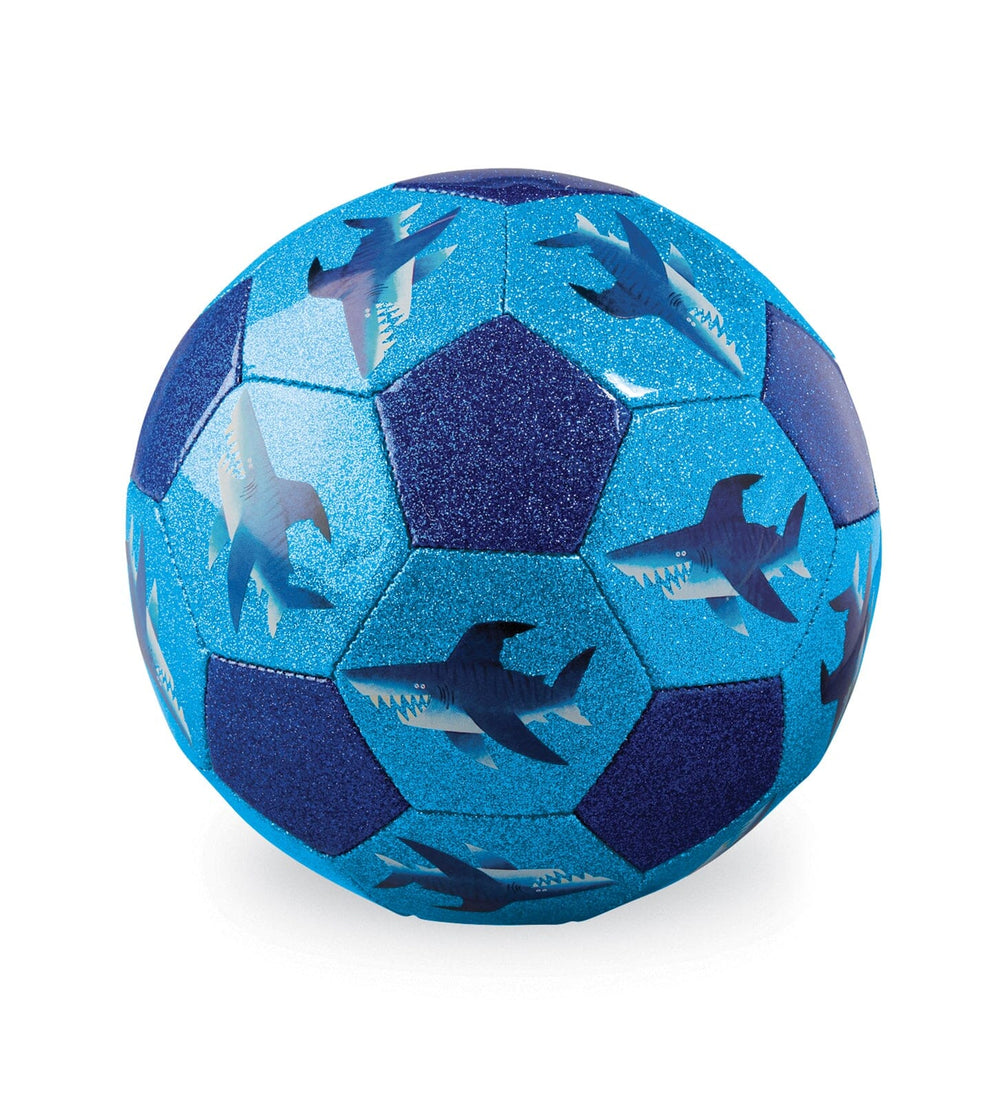 Glitter Soccer Ball - Shark City - Crocodile Creek
