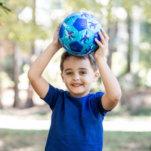 Glitter Soccer Ball - Shark City - Crocodile Creek