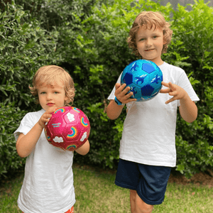Glitter Soccer Ball - Rainbow - Crocodile Creek