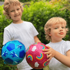 Glitter Soccer Ball - Rainbow - Crocodile Creek