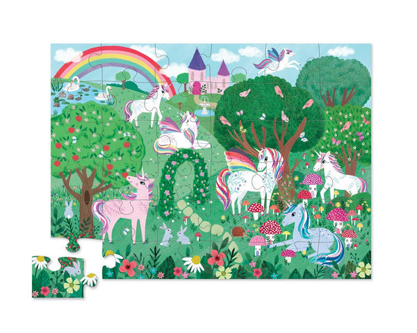 *Classic Floor Puzzle 36pc - Unicorns - Crocodile Creek