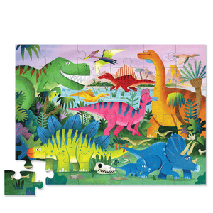Classic Floor Puzzle - 36 pc - Dino Land - Crocodile Creek