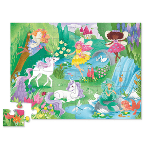 Classic Floor Puzzle - 36 pc - Magical Friends - Crocodile Creek