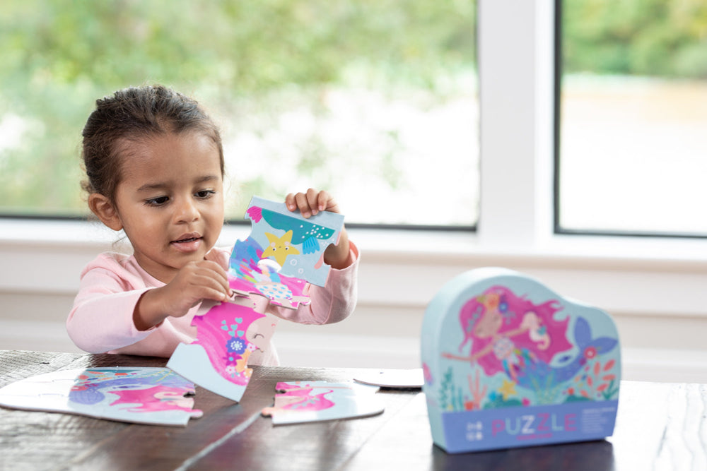 Mini Puzzle - 12 piece - Mermaid - Crocodile Creek