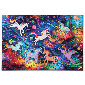 Holographic Puzzle 100 pc - Unicorn Galaxy - Crocodile Creek