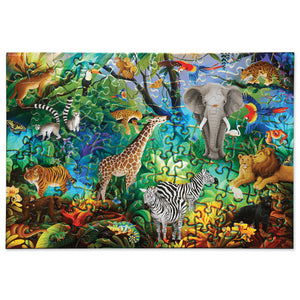 *Holographic Puzzle 100 pc - Jungle Paradise - Crocodile Creek