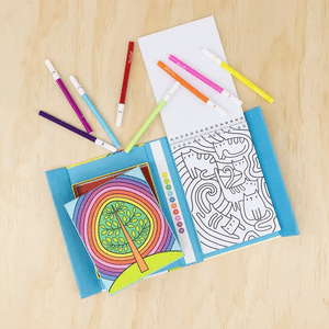 Colour by Numbers - Rainbow Garden - Tiger Tribe