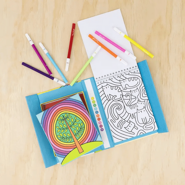 Colour by Numbers - Rainbow Garden - Tiger Tribe