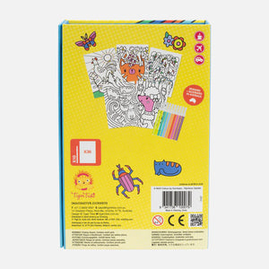 Colour by Numbers - Rainbow Garden - Tiger Tribe