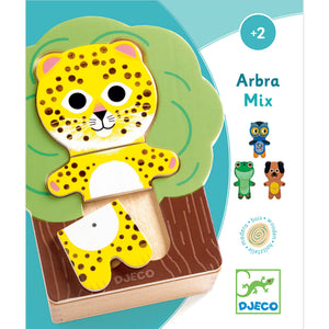 Arbramix Wooden Puzzle Set - Djeco