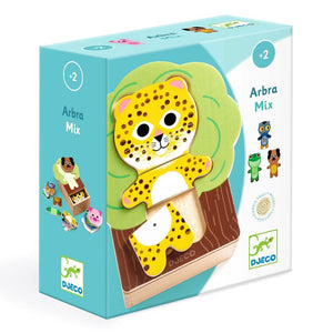 Arbramix Wooden Puzzle Set - Djeco