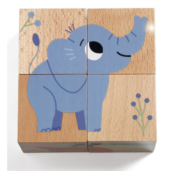 Wild & Co Wooden Puzzle - Djeco