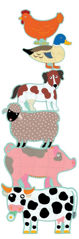 Giant Farmyard Puzzle - Djeco