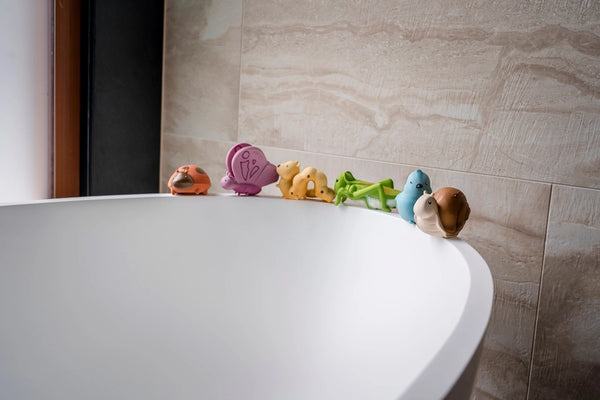 Teether | Rattle | Bath Toy - Caterpillar - Tikiri