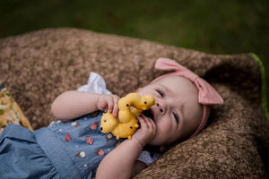 Teether | Rattle | Bath Toy - Caterpillar - Tikiri