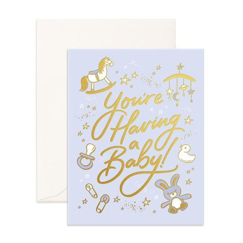 Card - 'You're Having a Baby!' - Fox & Fallow