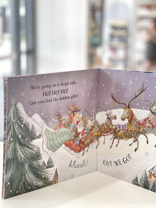 We're Going on a Sleigh Ride: A Lift-the-Flap Adventure Book