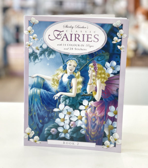 Shirley Barber's Colour in & Stickers Book 2