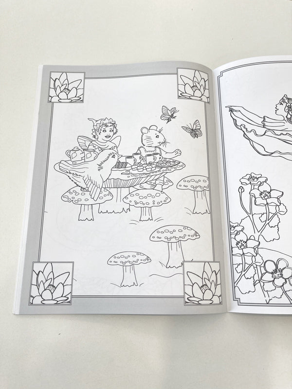 Shirley Barber's Colour in & Stickers Book 2