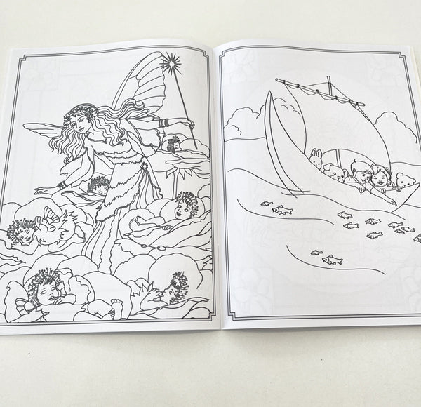 Shirley Barber's Colour in & Stickers Book 1
