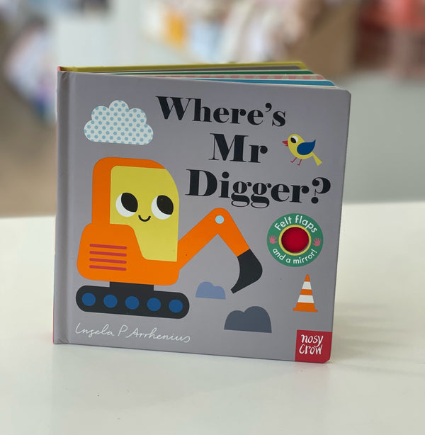 Where's Mr Digger?  Board Book - Hardie Grant