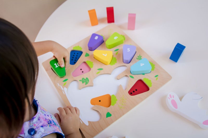 123 Carrot Puzzle - Kiddie Connect
