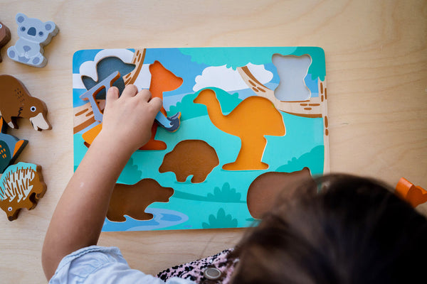Australian Animal Puzzle - Kiddie Connect