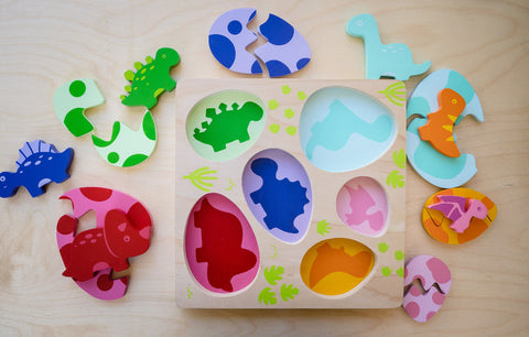 Egg and Dino Puzzle - Kiddie Connect