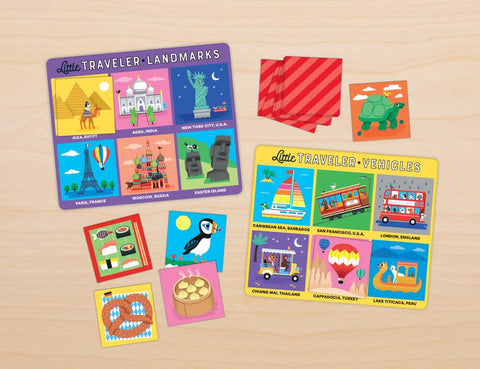 Little Traveller Bingo Game - Mudpuppy